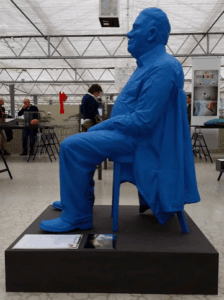 Dit is AAD - Artificial Atmosphere Design. "Aad is een realistische nep-man voor gezelschap"