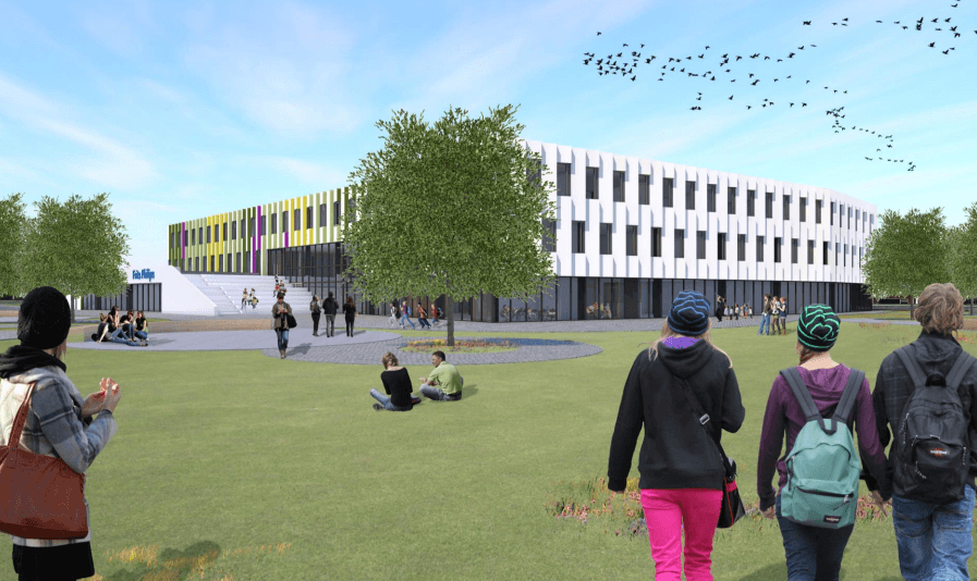 Nieuwbouw Frits Philips Lyceum (Bisschop Bekkers)