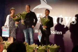 Erwin Hoeks in het midden 