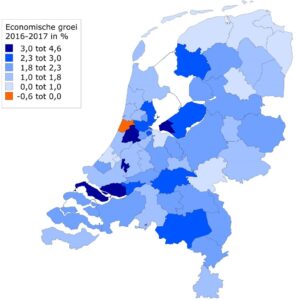 Verwachte economische groei 2017