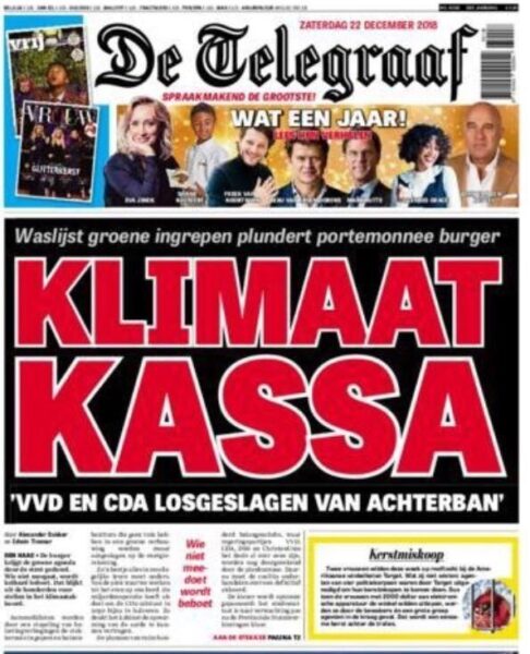 klimaatkassa Telegraaf