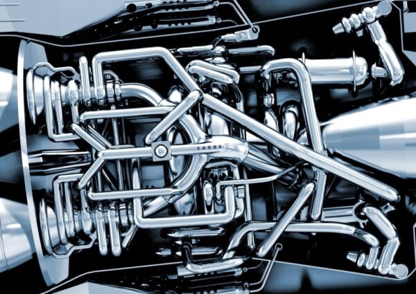 The "Sabre" engine's core. Illustration: Reaction Engines Ltd.