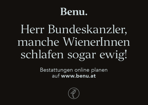 Benu, Bestattung, Sterbevorsorge