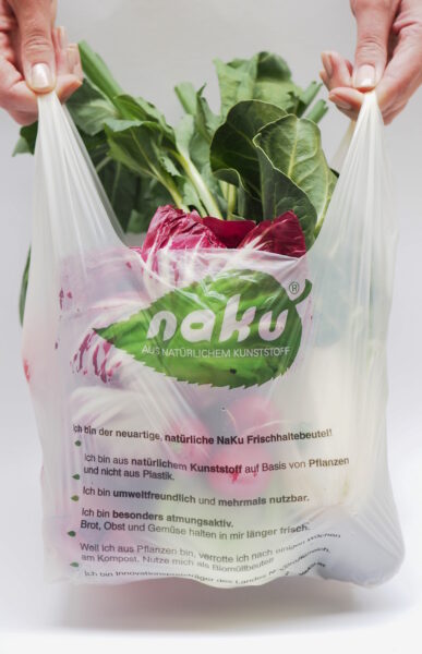 plastifreie Verpackungen aus natürlichem Kunststoff