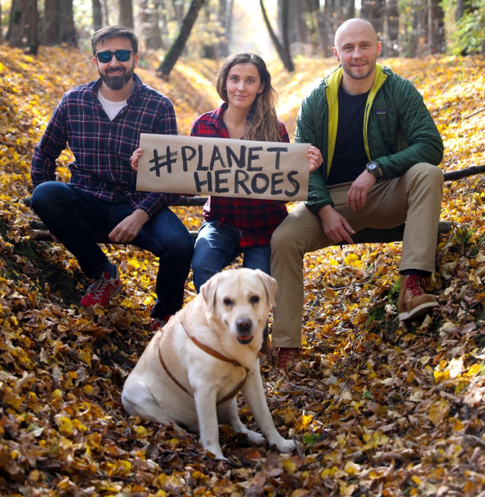 Planet Heroes Co-Founders (from left to right), Przemek Pyziel , Monika Habrzyk and Adam Falkowski