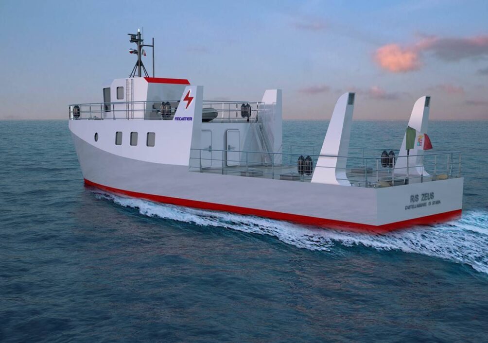 Zeus is (ook) het eerste waterstofschip ter wereld