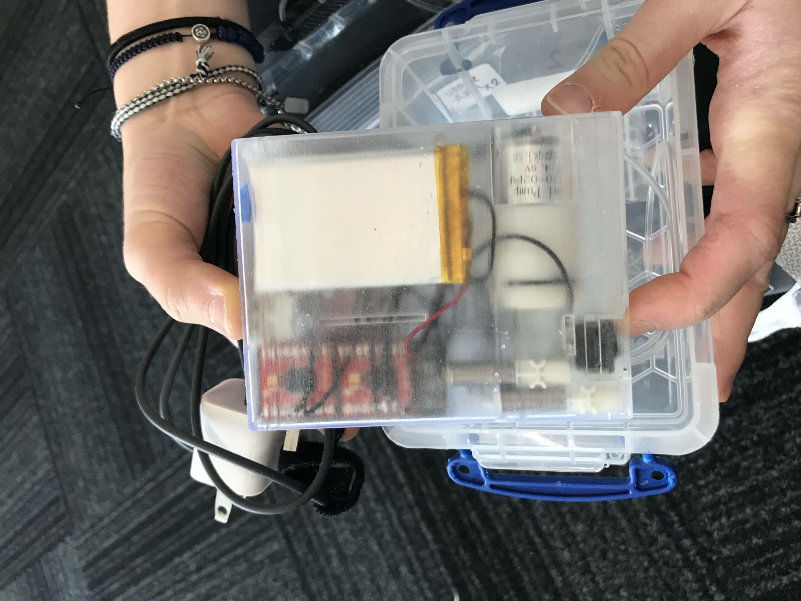 air microfluidic compression sleeve