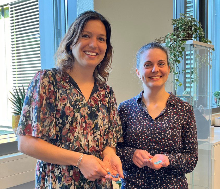 Kim Alards and Jessica Pepe