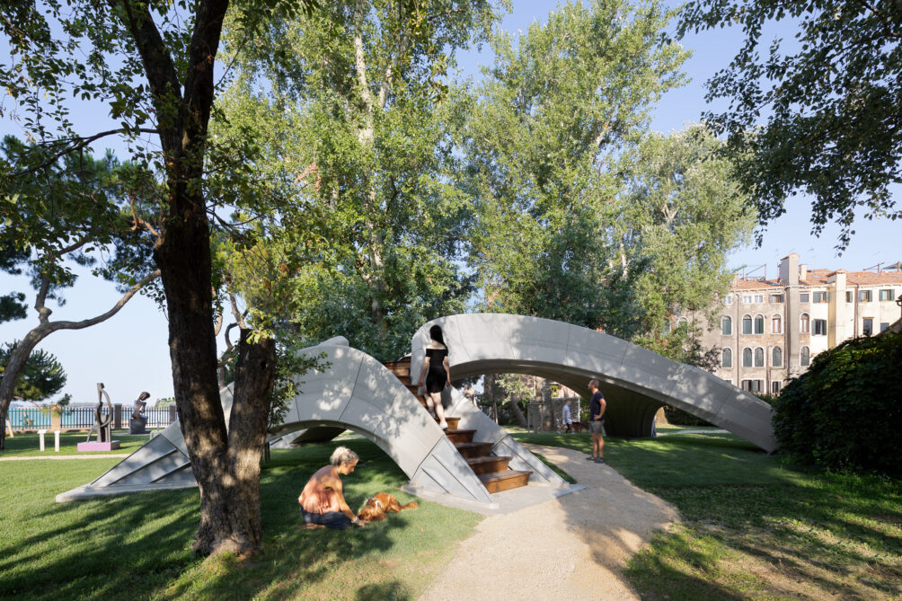 3-D printed bridge in Eindhoven, NL