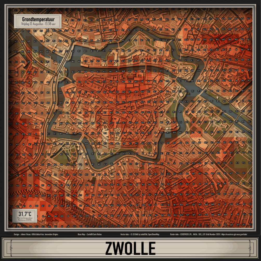 Heat map of Zwolle