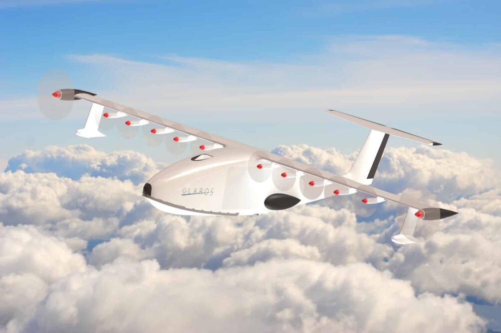 GLAROS, jointly developed by students from Dresden and Braunschweig, is a flying boat.