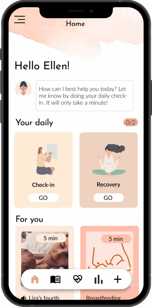 Image of the Leia app