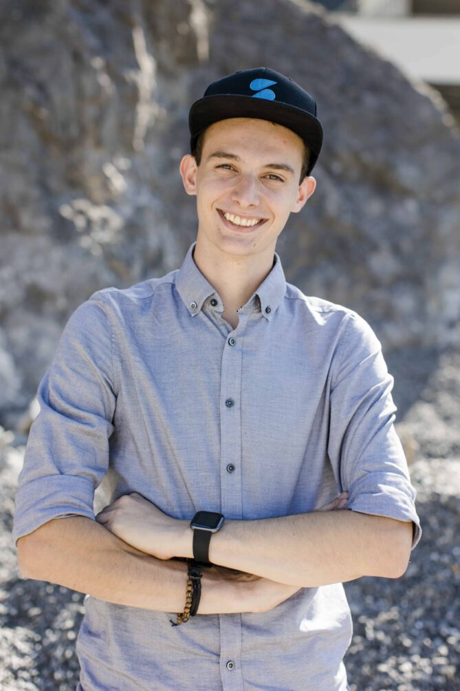 Sodex CEO Ralf Pfefferkorn, Baustellenvermessung, automatisiert, 