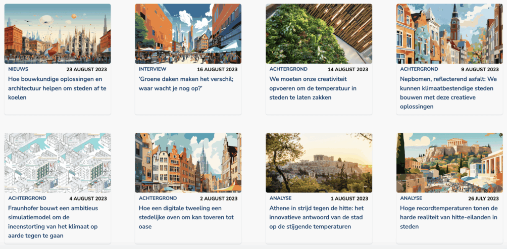 Europe battling the heat