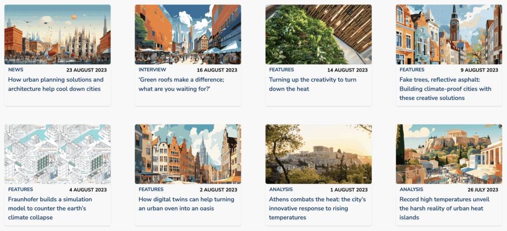 Europe Battling the Heat