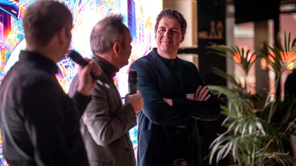 Johan en Erik Plasmans met Bert-Jan Woertman © Bram van Dal