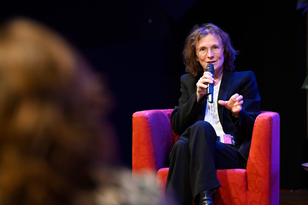 Rector Magnificus Silvia Lenaerts © Bart van Overbeeke