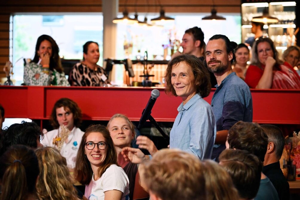 Rector Magnificus Silvia Lenaerts © Bart van Overbeeke