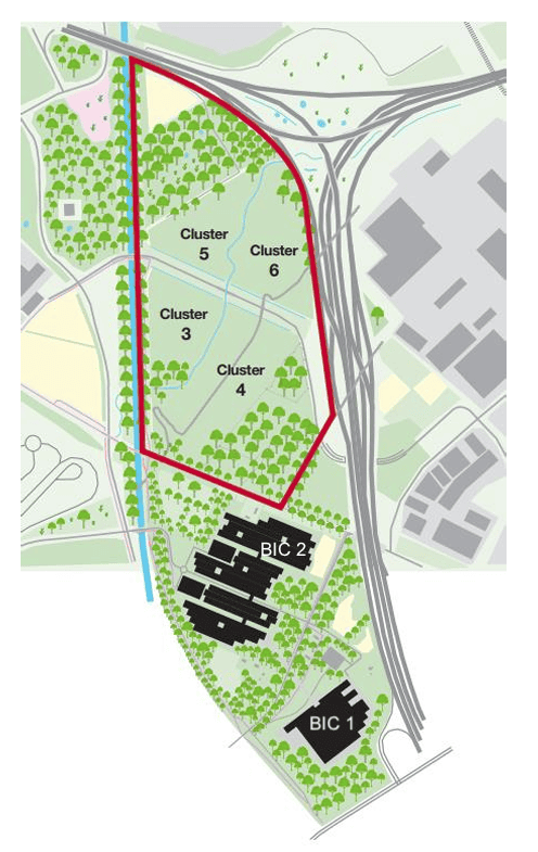 Brainport Industries Campus Clusters 1 - 6